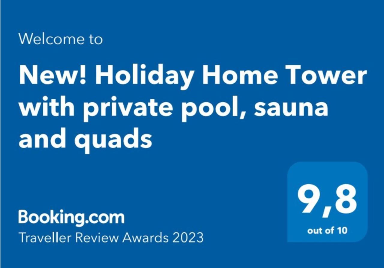 Holiday Home Tower With Private Pool, Sauna And Quads Smilcic Exterior photo